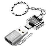 Resim 2 adet USB C'den USB3.0'a Otg Adaptörü ve USB3.1 Tip C'den Micro-SD TF Kart Okuyucu iPhone 16 için 15 adet Dizüstü Bilgisayar Samsung Xiaomi Huawei OPPO Vivo 