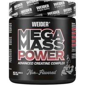 Resim WEİDER Mega Mass Power Preworkout + Creatine + Glutamin +Taurine + Betain - 300 gr - AROMASIZ 