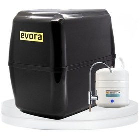 Resim 5 Filtreli 10 L Pompalı Siyah Kapalı Oval Kasa Su Arıtma Cihazı 