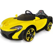 Resim Quantum 12v Uzaktan Kumandalı Akülü Araba Sarı Sarı 