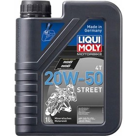 Resim Liqui Moly 20W-50 4t Basic Street 1 L Motosiklet Yağı (1500) 
