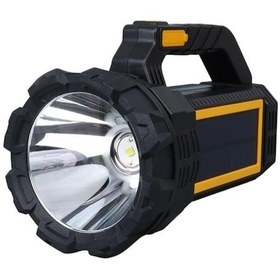 Resim Powermaster Mx-w5190-p50 Solar Şarjlı El Feneri Uzun Mesafe Işıldak Siyah 