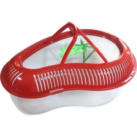 Resim Aquahome Kırmızı Kaplumbağa Bahçesi 26 x 20 CM 