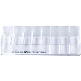 Resim Ganzhoushop 8 Bölmeli Şeffaf Kablo Yönetim Kutusu Plastik Elektronik Aksesuarları Düzenleyici Kutusu Ev İçin 