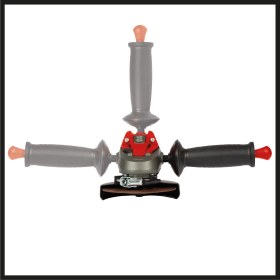 Resim Einhell Avuç Taşlama TE-AG 115 (720 W, disk çapı Ø 115 mm, anahtarlı ek tutamak, kesme diski dahil değildir) 