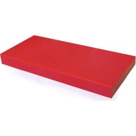 Resim Türkay Polietilen Kesme Tahtası, Kesim Levhası Kırmızı 30 x 50 x 4 cm. 