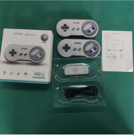 Resim Tenfowee Sf900 16 Bit Hdmı Kablosuz Oyun Konsolu, 2.4g İkili Oynama, Nostaljik Stil, 5000+ Eğlenceli Oyun 