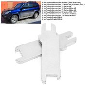 Resim Toyota Landcruiser 75 78 79 80 100 105 Serisine Uygun Köpek Kemiği El Freni Destek Braketleri. 