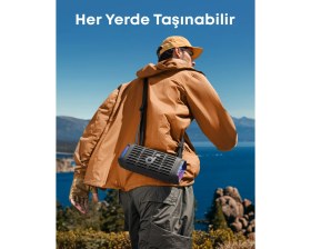 Resim Anker Soundcore Boom 3i 50w Bluetooth Hoparlör - IP68 - Yüzebilen Ve Düşmeyen Tasarım - D5100 (Anker Türkiye Garantili) 