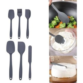 Resim Silikon Spatula ve Fırça Seti 