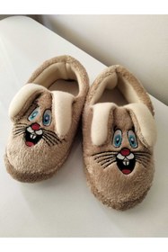 Resim Lion unisex çocuk ev panduf 