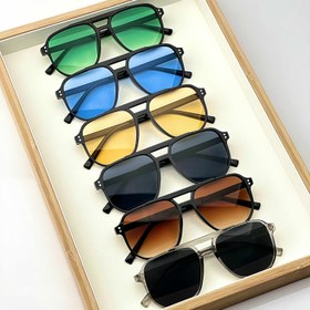 Resim Erkekler için 6 Adet Retro Çift Saplı Plastik Gözlük Çerçevesi Moda Gözlükleri - Büyük Kare Lensler, Sokak Giyimi, Partiler ve Günlük Kıyafetler İçin 6 Renk Seçeneği (Yeşil, Mavi, Sarı, Siyah, Turuncu, Kahverengi) | Dekoratif Aksesuarlar, Parti Gözlüğü | Kaliteli Görünüm 