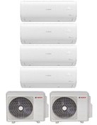 Resim Bosch Multi Split 72000 Btu Dış (36+36) - 4 İç Ünite 12000 - 12000 - 24000 - 24000 Btu İnverter Klima 
