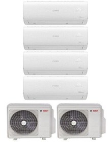 Resim Bosch Multi Split 72000 Btu Dış (36+36) - 4 İç Ünite 12000 - 12000 - 24000 - 24000 Btu İnverter Klima 