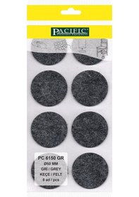 Resim Pacıfıc Gri Yapışkanlı Keçe Ø 50mm 