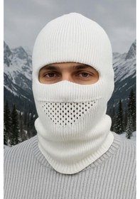 Resim Single Sword Tactical Askeri Moduler Kar Maskesi Beyaz Çok Renkli 