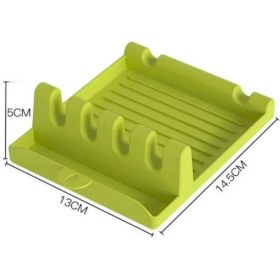 Resim Marsilyan Çok Amaçlı Kaşık Altlığı Kepçe Altlığı Kapak Tutucu 