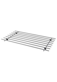Resim Paslanmaz Çelik Nihale 58x28 Cm Tencere Tava Altlığı Ikea Metal 