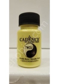 Resim Cadence Twin Magic Metalik Boya Tm-03 Sarı-Kırmızı 