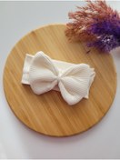 Resim SeherBebeButik Kız Çocuk & Bebek Kaşkorse Fiyonklu Bandana 