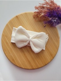 Resim SeherBebeButik Kız Çocuk & Bebek Kaşkorse Fiyonklu Bandana 