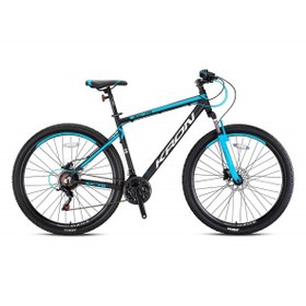Resim Kron Xc75 29 Hd 20 Erkek Dağ Bisikleti Siyah - Mavi 2023 Shimano Koldan Vites 