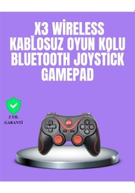 Resim Mey İthalat Android Uyumlu Gamepad X3 Game Stick Oyun Kolu Bluetooth Bağlantılı 