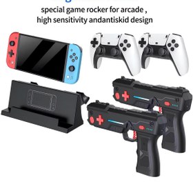 Resim NOMTEKNO M20 PRO 9 Parça Video Game Seti 4K HDMI Mini TV Oyun Konsolu +2 Kablosuz Gamepad +2 Oyuncu Tabancası 