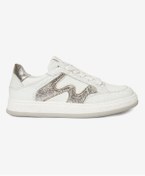 Resim Greyder Kadın Beyaz Gümüş Hakiki Deri Sneaker Ayakkabı 4Y2SA33291 