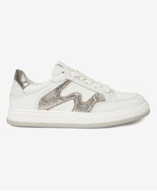 Resim Greyder Kadın Beyaz Gümüş Hakiki Deri Sneaker Ayakkabı 4Y2SA33291 