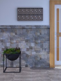 Resim rafineritasarım Posta Kutusu Kilitli Sistem Gri 12'li 