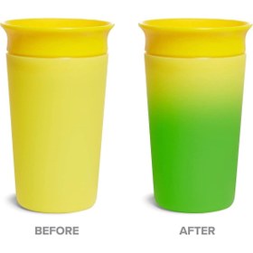 Resim Munchkin Mucize 360° Renk Değiştiren Alıştırma Bardağı 12 ay+ 266 ml Sarı 