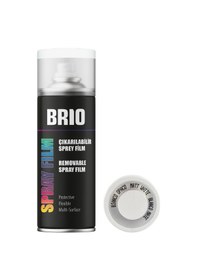 Resim Brio Sprey Boya Çıkarabilinir Opak Beyaz 400 Ml 