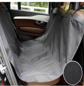 Resim SAFEMAN Evcil Hayvan Oto Koltuk Kılıfı Sıvı Geçirmez Kalın 600 Denye Kumaş Köpek Arka Koltuk Koruyucu 