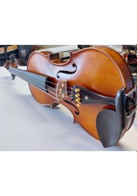 Resim Simetras Abanoz Aksamlı Masif Ağaç 4/4 Keman 