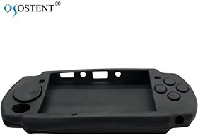 Resim OSTENT Yumuşak Koruyucu Silikon Seyahat Taşıma Çantası Cilt Kapak Kılıfı Kol Sony PSP 2000/3000 Renk Siyah için Uyumlu 