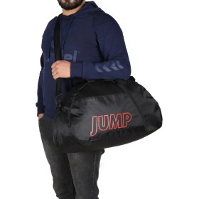 Resim Jump Siyah Çanta Jçnt 1101 51X26X20 Boyutunda Erkekler İçin Su Geçirmez Spor Seyahat Çantası 