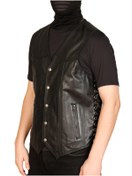 Resim EASYRIDER Hakiki Dana Derisi Motosiklet Yeleği 