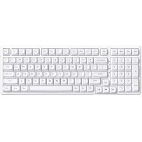 Resim Furycube K99 Pro Mekanik Klavye - Rgb, Hotswap, Kablosuz, Mac/windows Uyumlu, Beyaz 