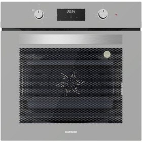 Resim Silverline BO6502S02 - CS5335S01 - 3457 Soho 60 Gri Cam Ankastre Set 