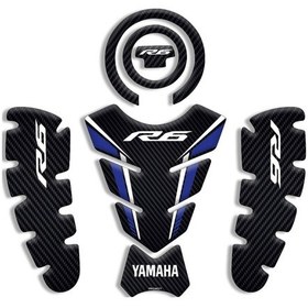 Resim Yamaha R6 Tank Pad Set 03 