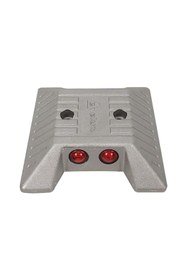 Resim Hayat Trafik Metal Cam Kedi Gözü Yol Butonu Seti 12 x 12 x 2,8 cm 