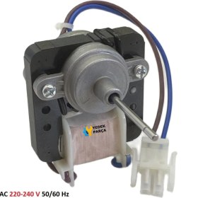 Resim Arçelik Uyumlu AR5238NF Nofrost Buzdolabı Ince Milli Iç Evaporatör Fan Motoru Srf 58 