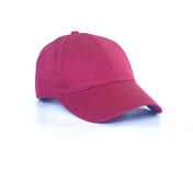 Resim Salar Ticaret Unisex Bordo Spor Arkası Cırtlı Ayarlanabilir Şapka 55-60 cm 