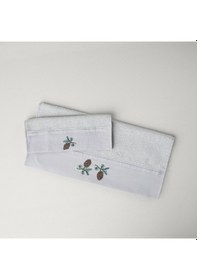 Resim Linens Pinecone Bambu 50x85 Cm Yüz Havlusu Stone Taş 
