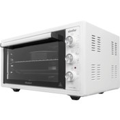 Resim Simfer 4502 45 Litre Turbo Midi Fırın - Beyaz Yetkili Bayiden / Orjinal / Faturalı / Garantili / Sıfır Paket