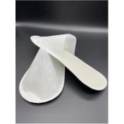 Resim 100 Çift Tek Kullanımlık Otel Terliği Eco Tela Overlok 