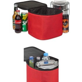 Resim Delixa 8 Litre Termos Çanta Yemek Taşıma Çantası Termo Termal Sıcak ve Soğuk Tutan Piknik Buzluk Çantalar T 