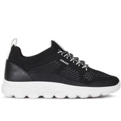 Resim Geox Kadın Siyah Spherica Bağcıklı Kumaş Sneaker D15nua0006kc9999 