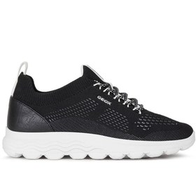 Resim Geox Kadın Siyah Spherica Bağcıklı Kumaş Sneaker D15nua0006kc9999 